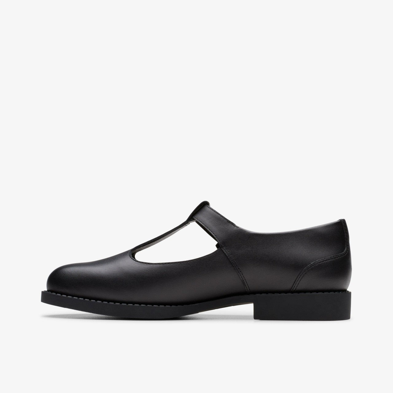 Tapa Hope Youth Black Leather | Clarks on Sale - Kids