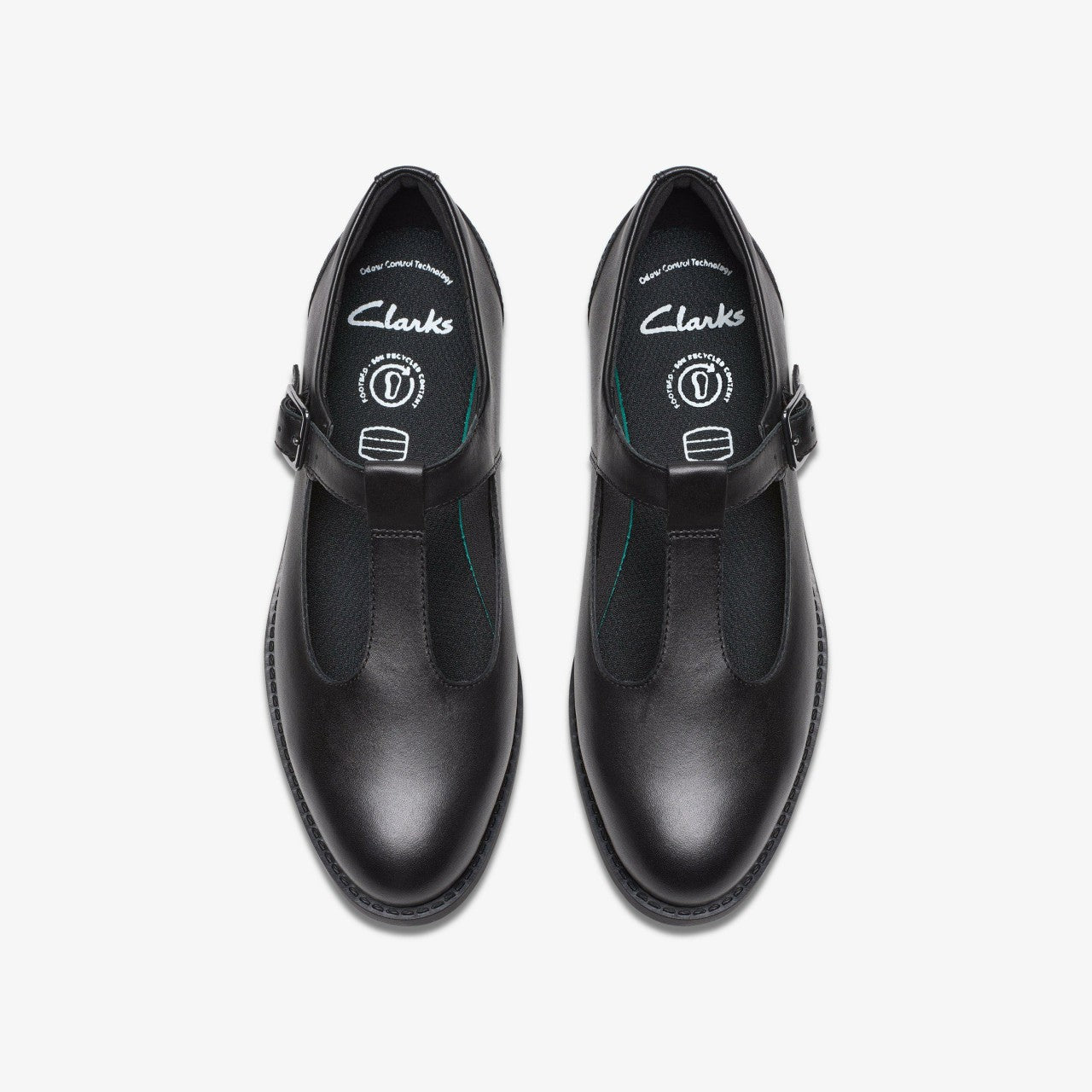 Tapa Hope Youth Black Leather | Clarks on Sale - Kids