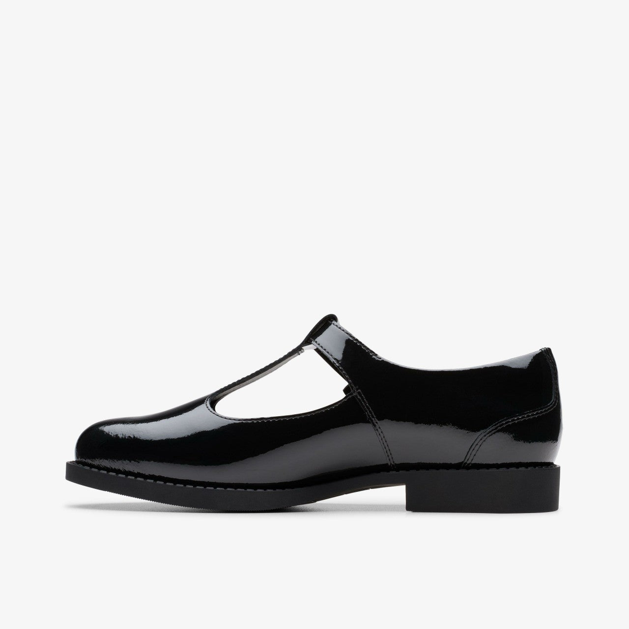 Tapa Hope Youth Black Patent | Clarks for sale - Kids