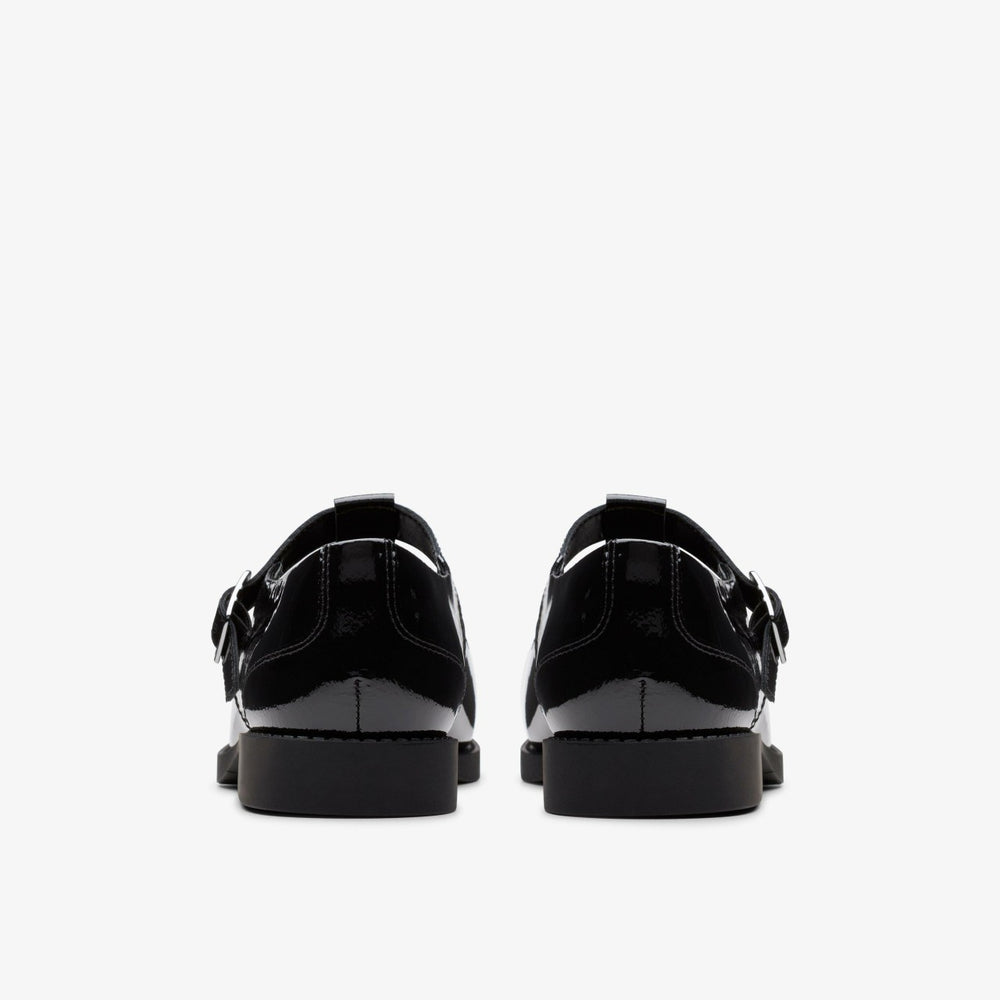 Tapa Hope Youth Black Patent | Clarks for sale - Kids