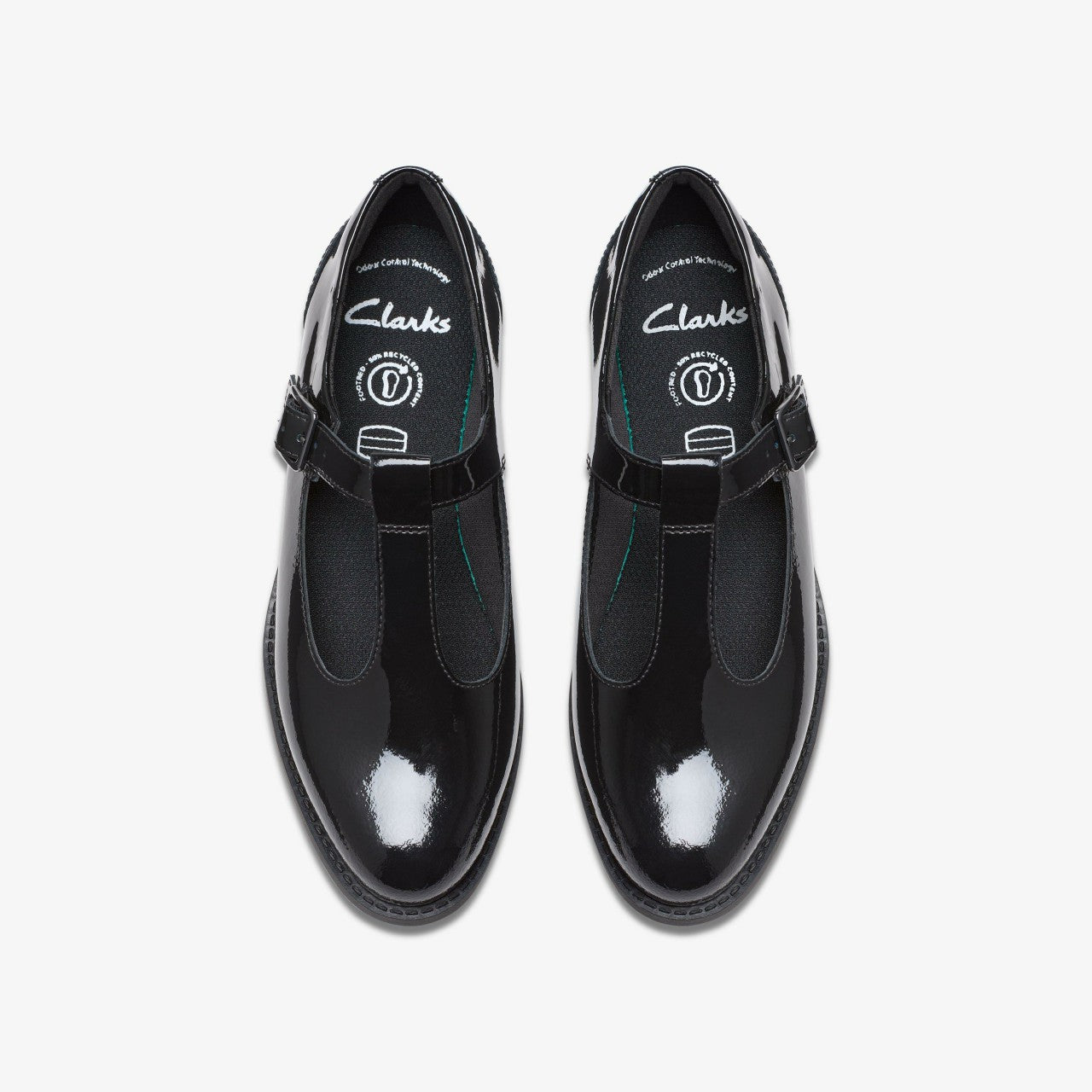 Tapa Hope Youth Black Patent | Clarks for sale - Kids