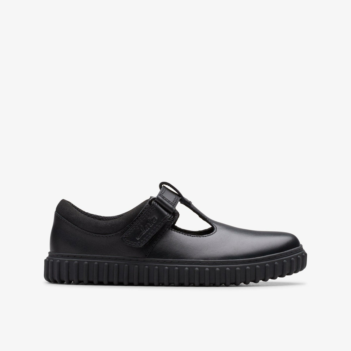Cove Hope Kid Black Leather | Clarks for sale - Kids