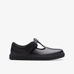 Cove Hope Kid Black Leather | Clarks for sale - Kids