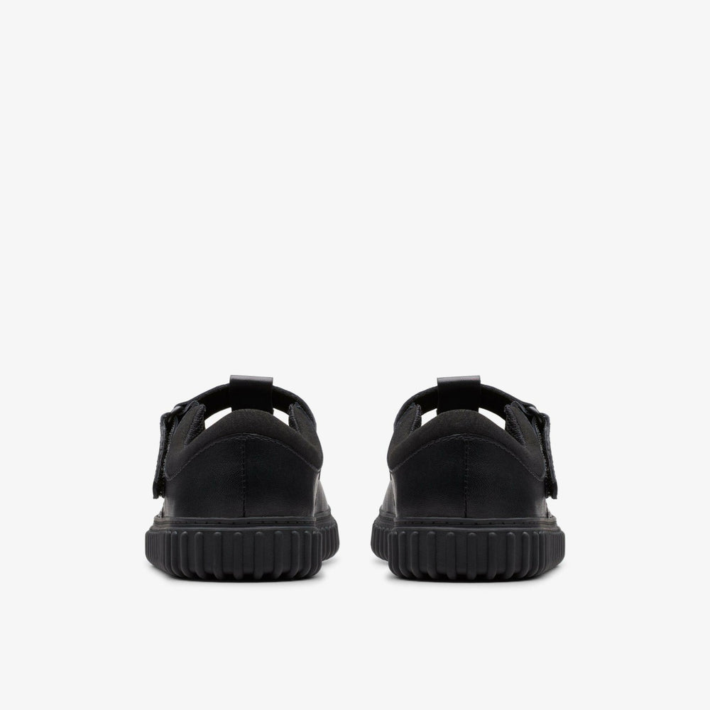 Cove Hope Kid Black Leather | Clarks for sale - Kids