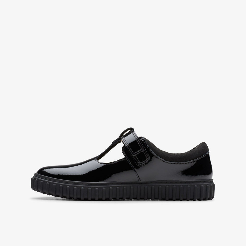 Cove Hope Kid Black Patent | Clarks Sale - Kids