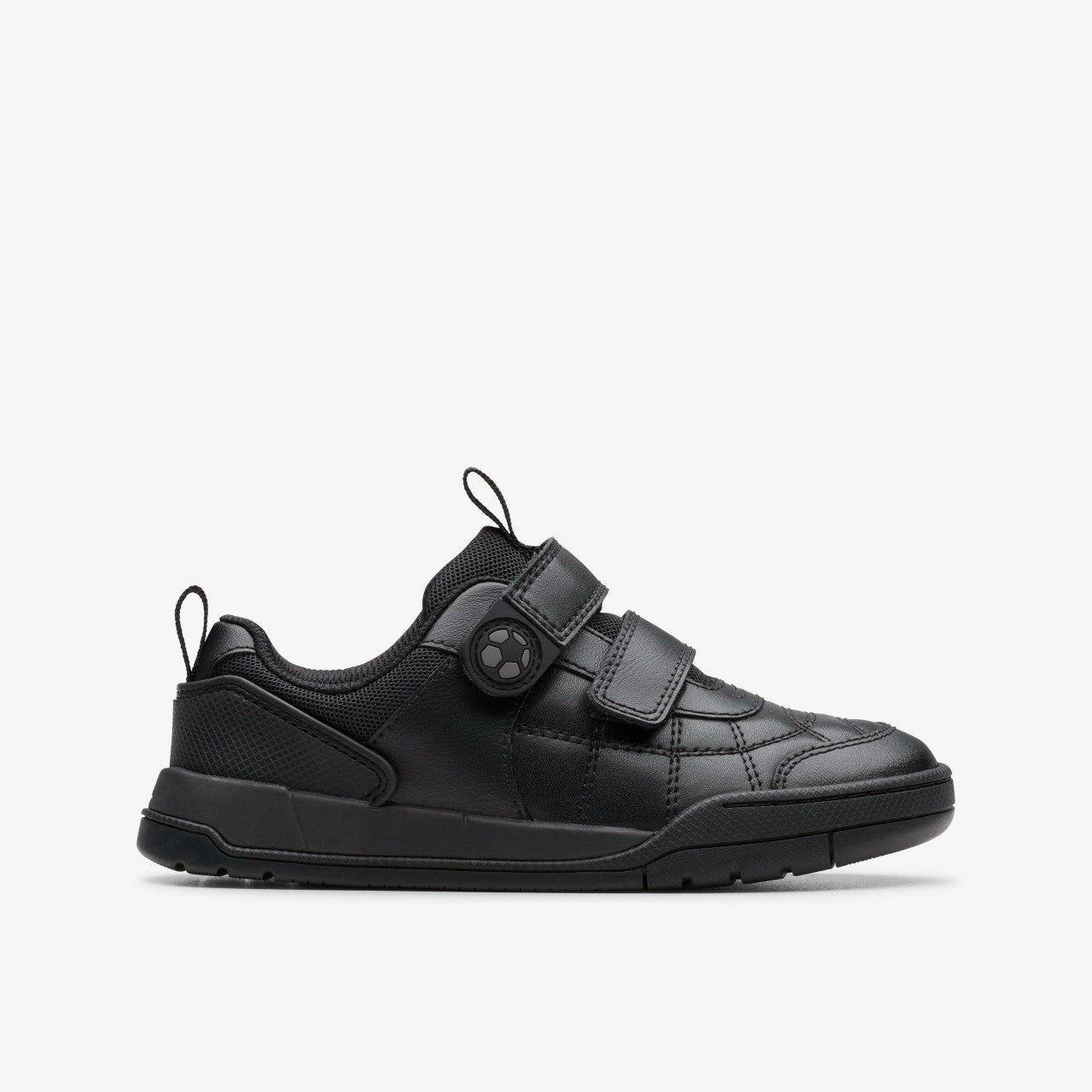 Laser Cross Kid Black Leather | Clarks outlet - Kids