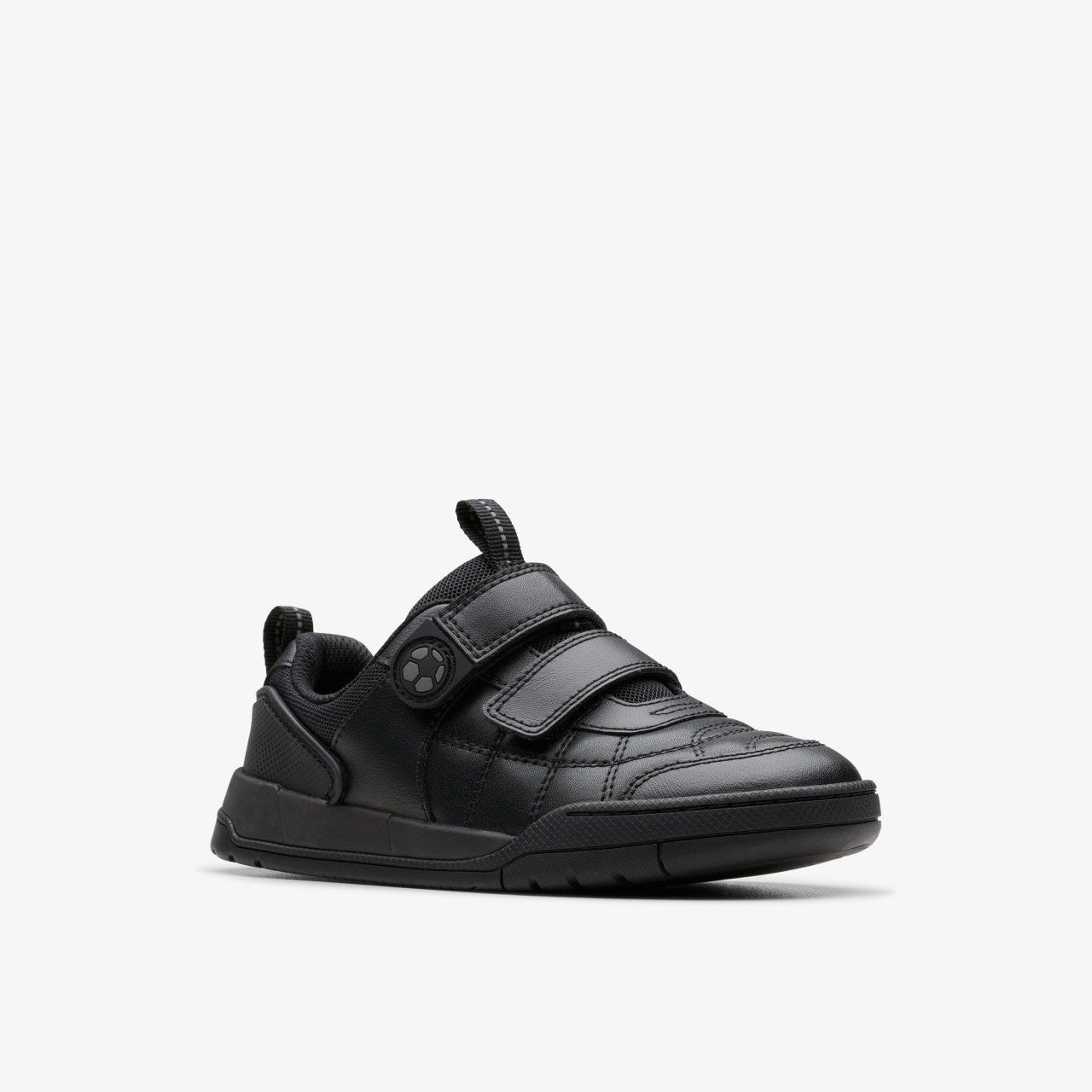 Laser Cross Kid Black Leather | Clarks outlet - Kids