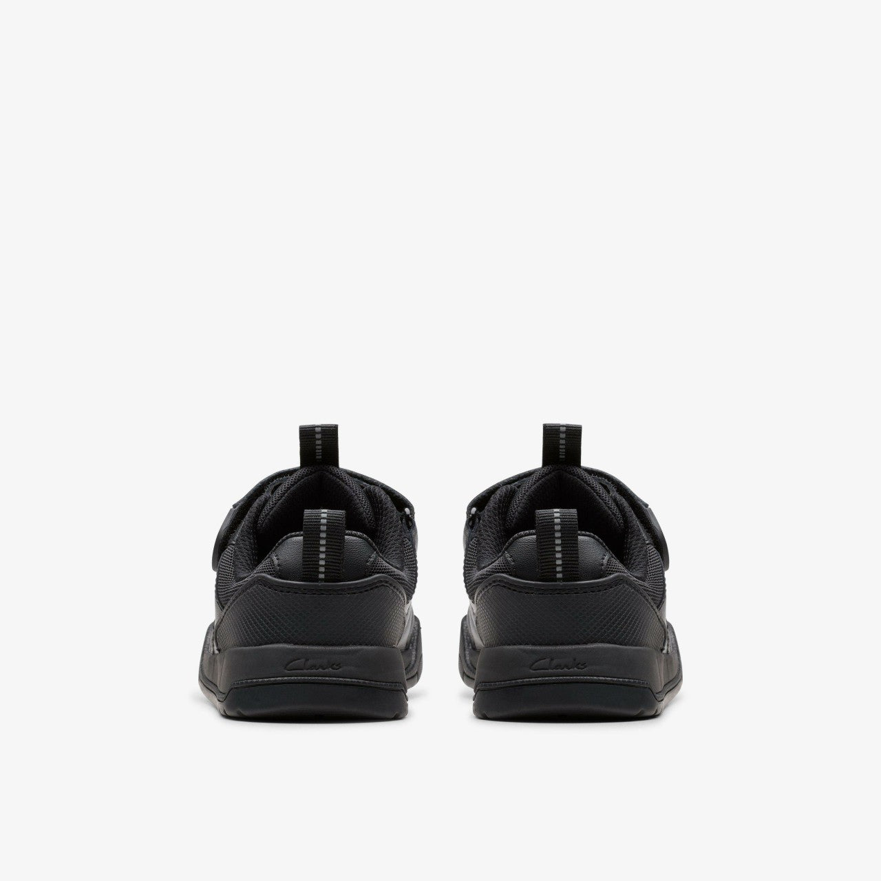 Laser Cross Kid Black Leather | Clarks outlet - Kids