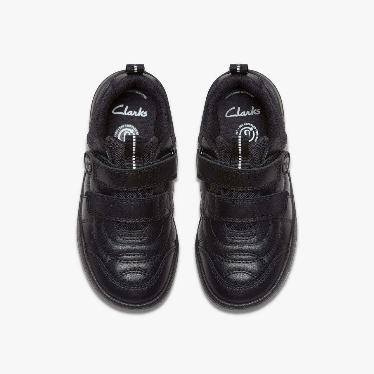 Laser Cross Kid Black Leather | Clarks outlet - Kids