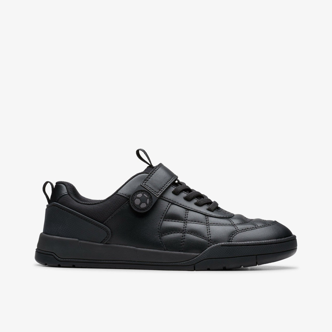 Laser Cross Youth Black Leather | Clarks discount - Kids