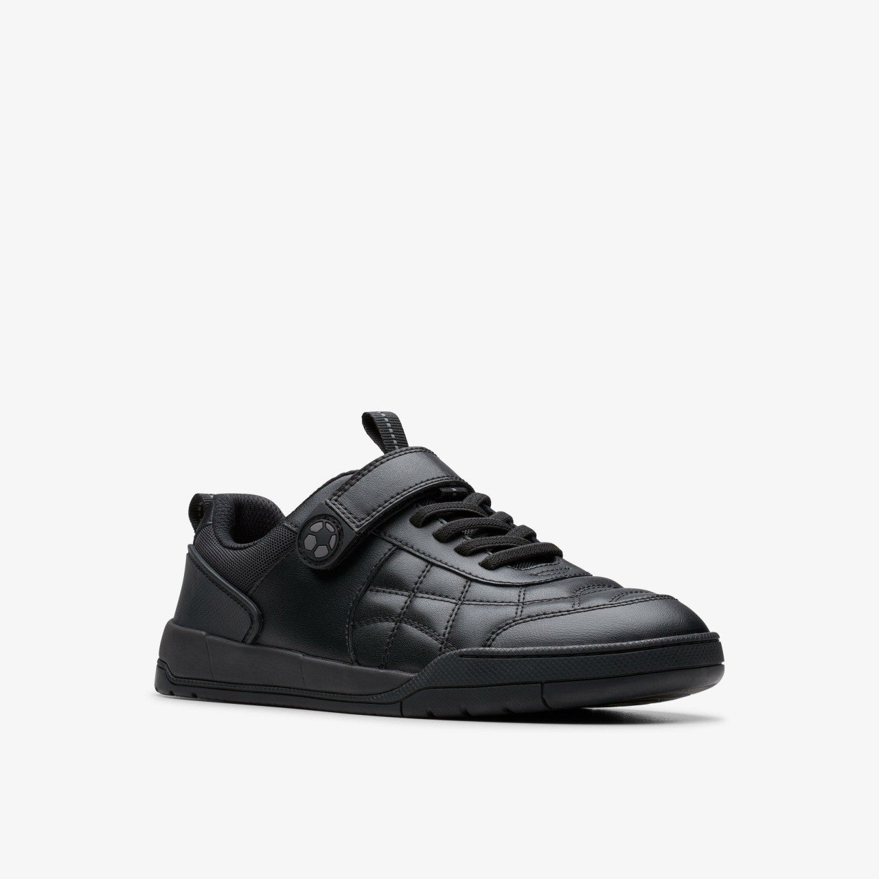 Laser Cross Youth Black Leather | Clarks discount - Kids