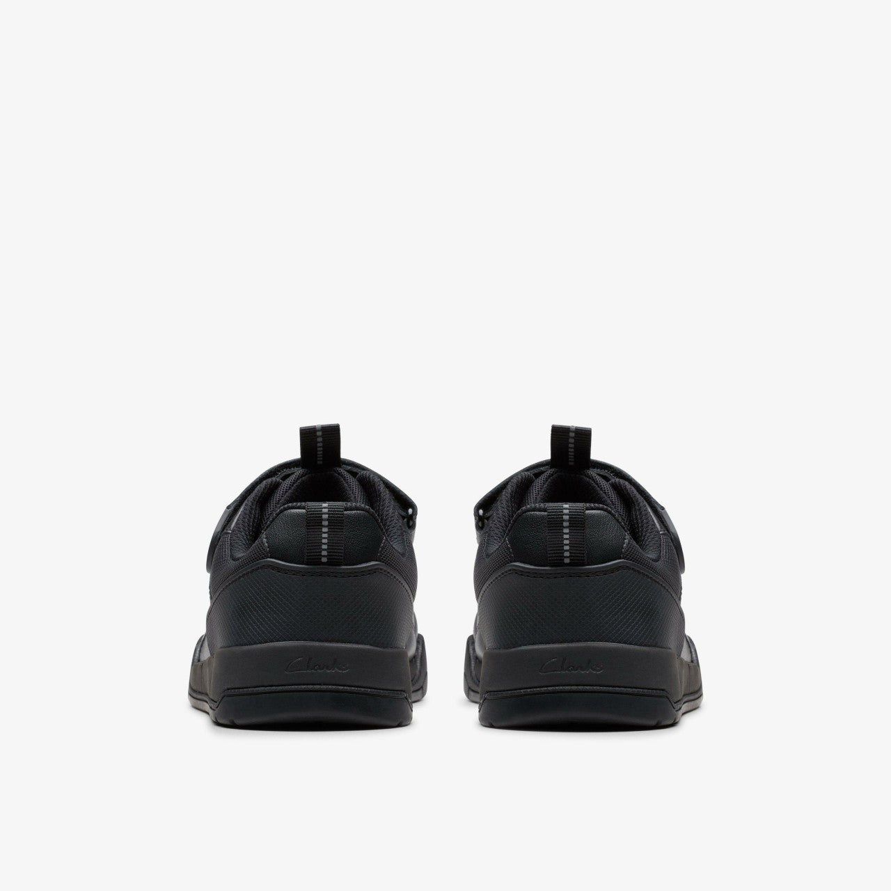 Laser Cross Youth Black Leather | Clarks discount - Kids