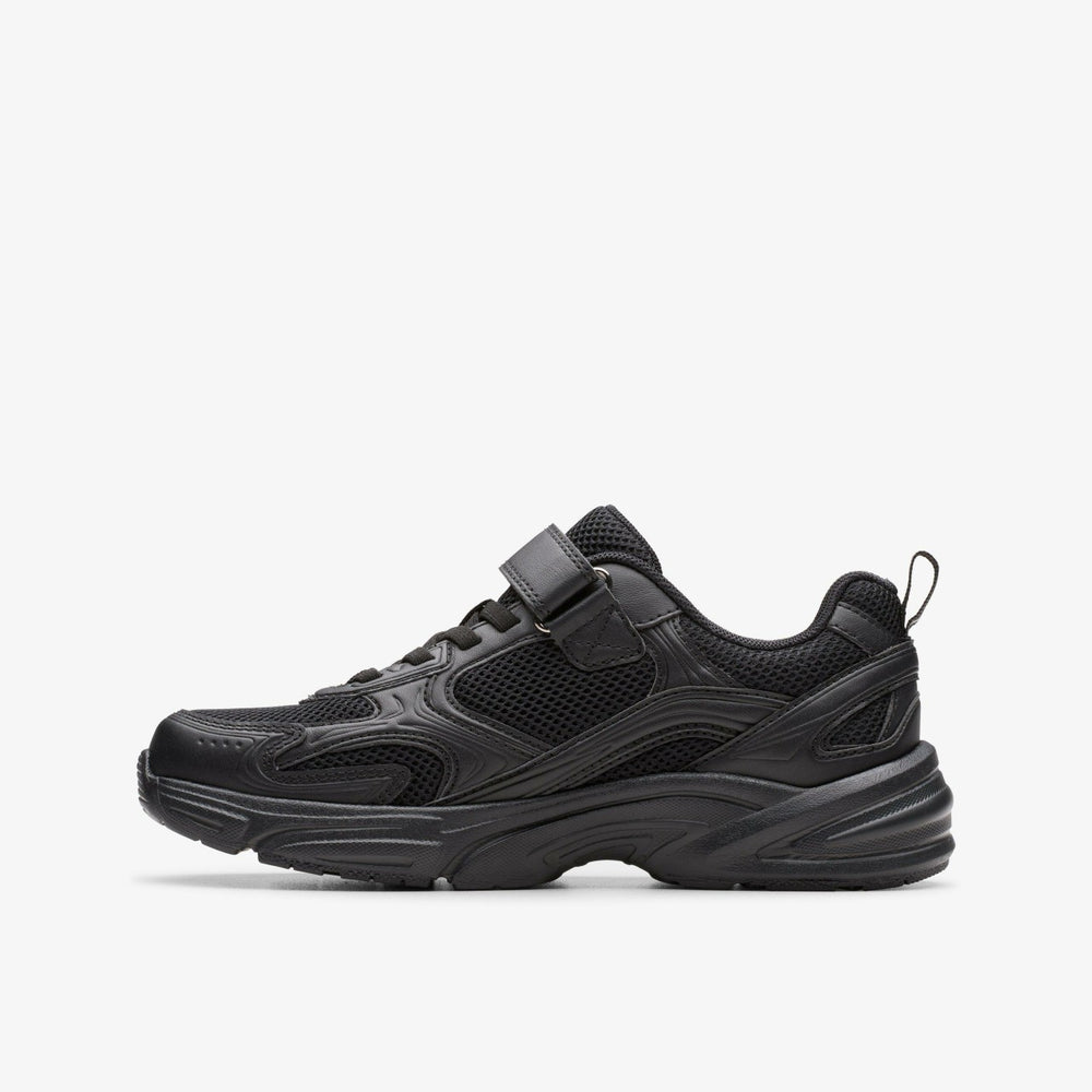 Crafton Move Kid Black | Clarks outlet - Kids