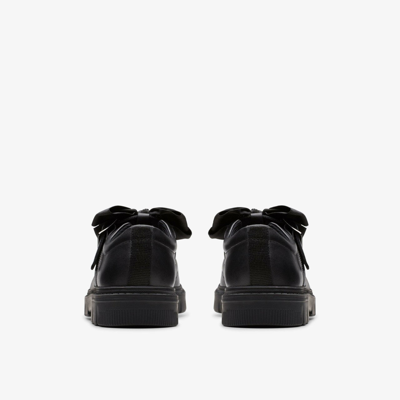 Lorcam Jane Youth Black Leather | Clarks for sale - Kids