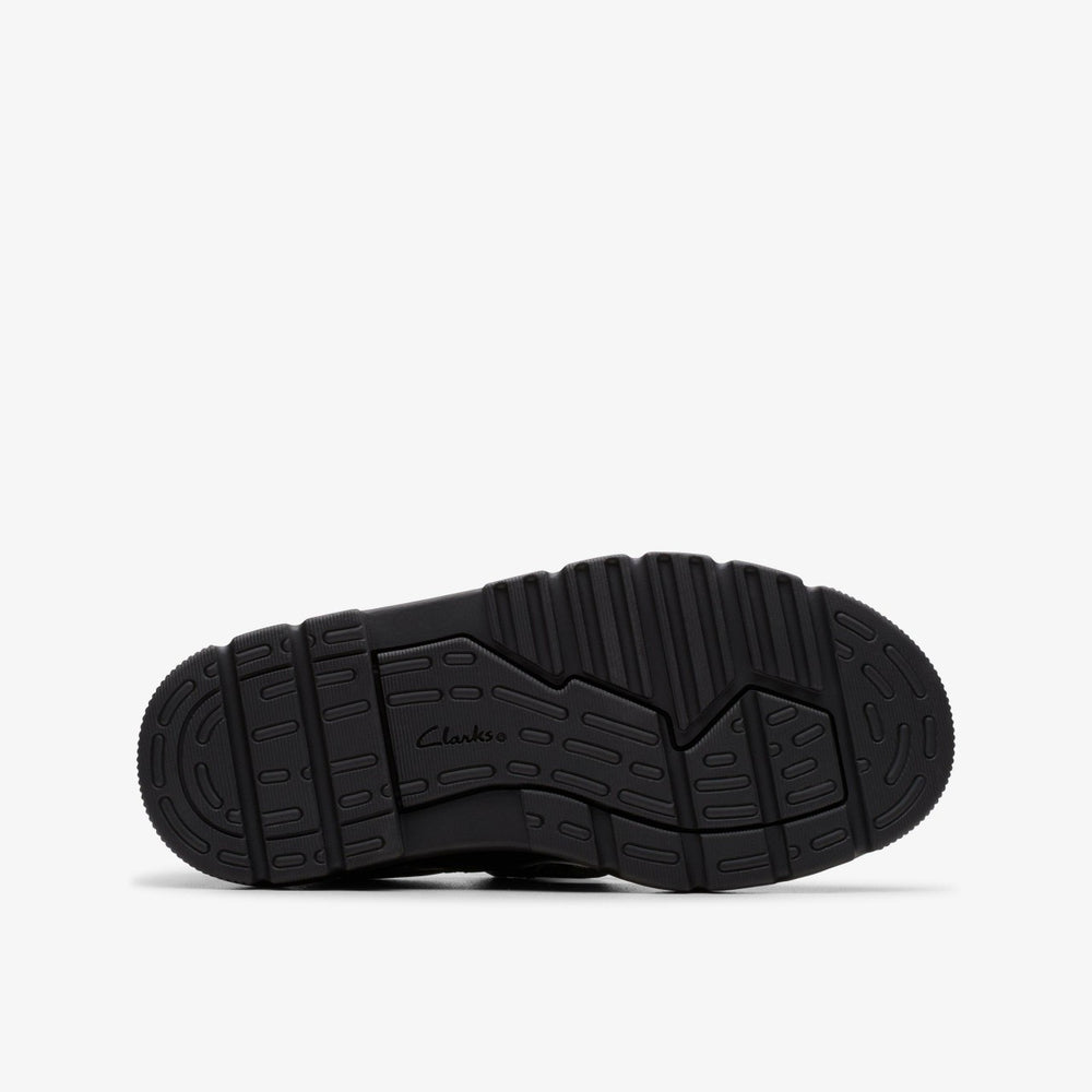 Lorcam Jane Kid Black Leather | Clarks for sale - Kids