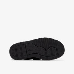 Lorcam Bow Kid Black Leather | Clarks for sale - Kids