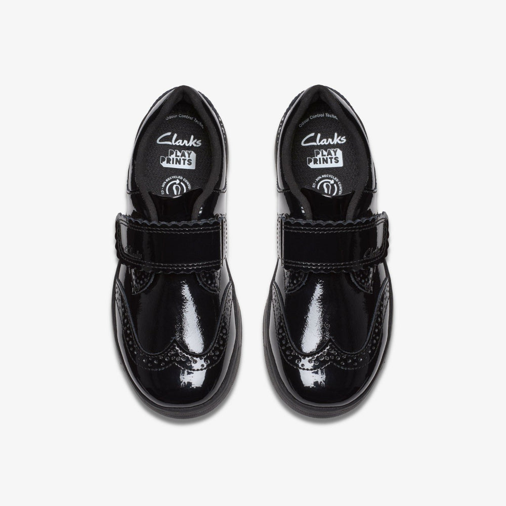 Disco Skip Kid Black Patent | Clarks for sale - Kids