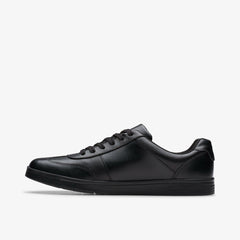 Disco Pace Youth Black Leather | Clarks for sale - Kids