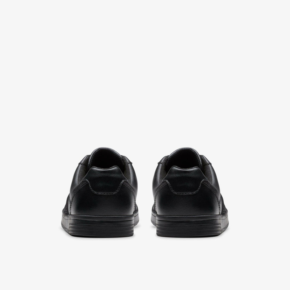 Disco Pace Youth Black Leather | Clarks for sale - Kids