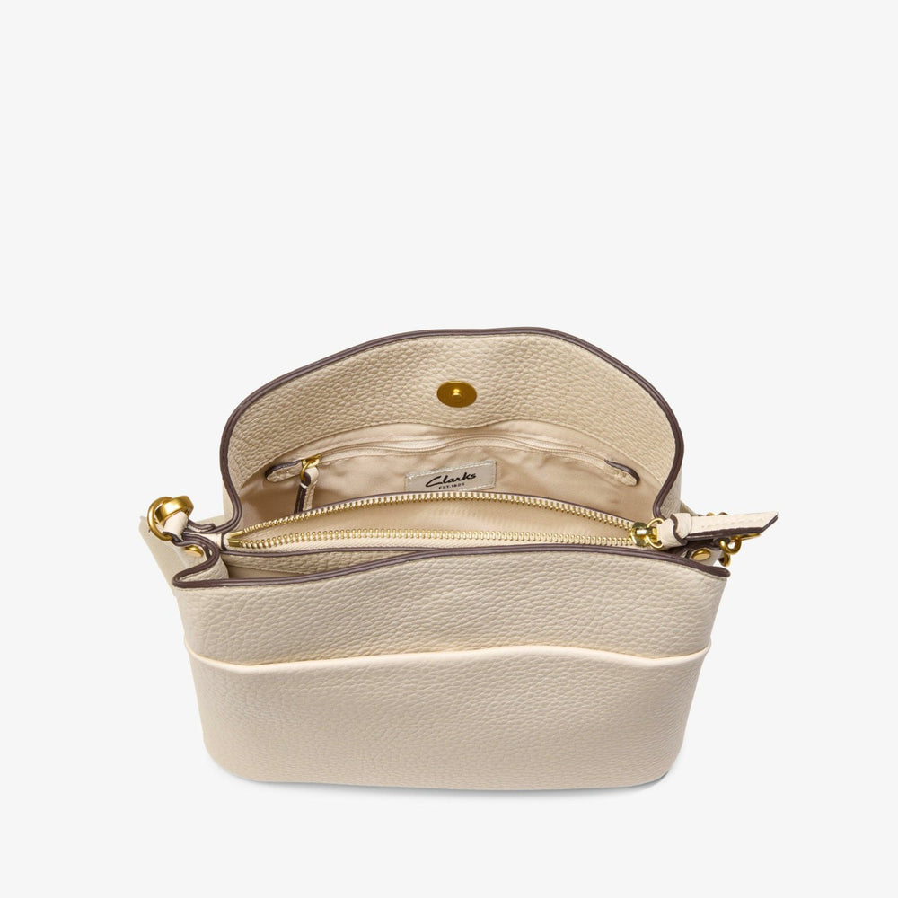 Clara Crossbody Cream | Clarks on Sale - Women