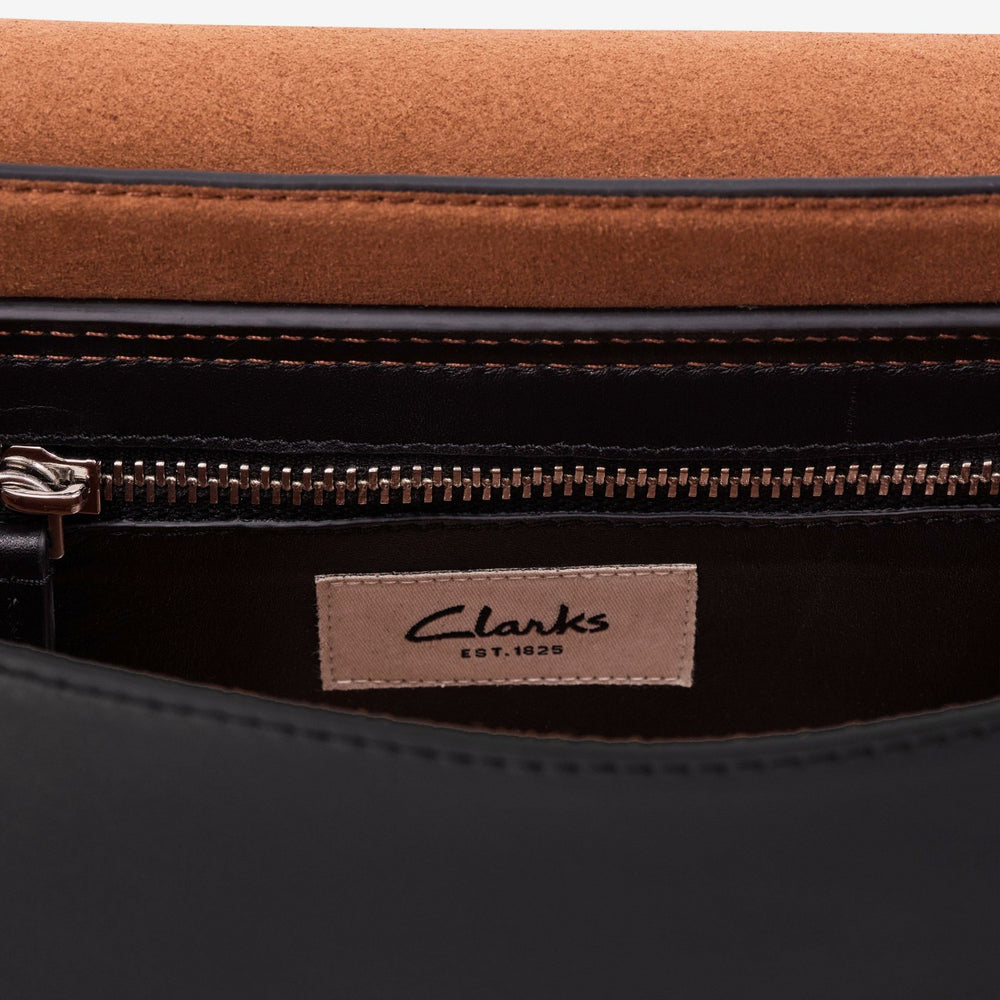 Baguette Dress Black Leather | Clarks on Sale - Women
