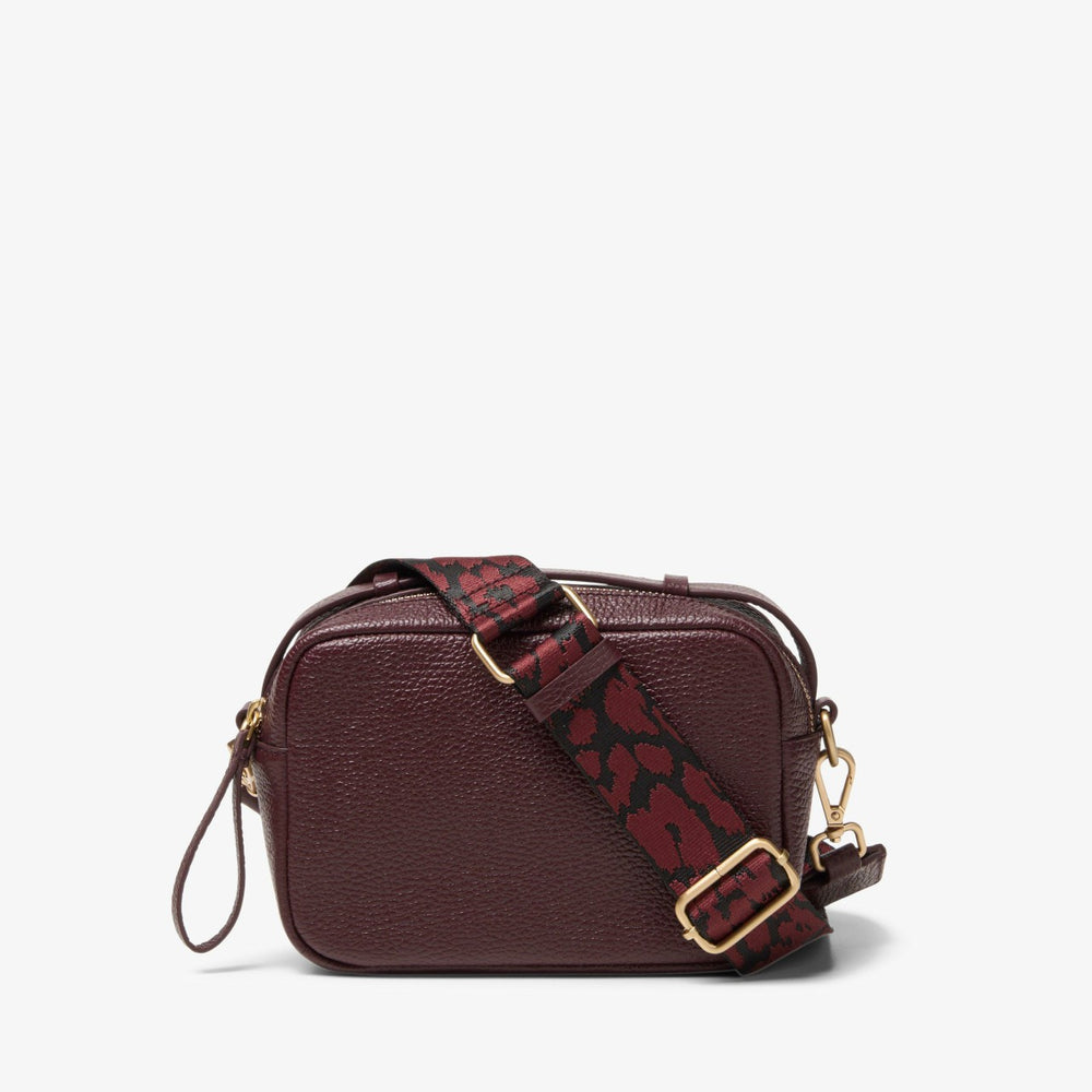 Camera Cross Burgundy Leather | Clarks for sale - Women