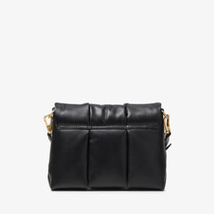 Puffy Crossbody Black Leather | Clarks discount - Women
