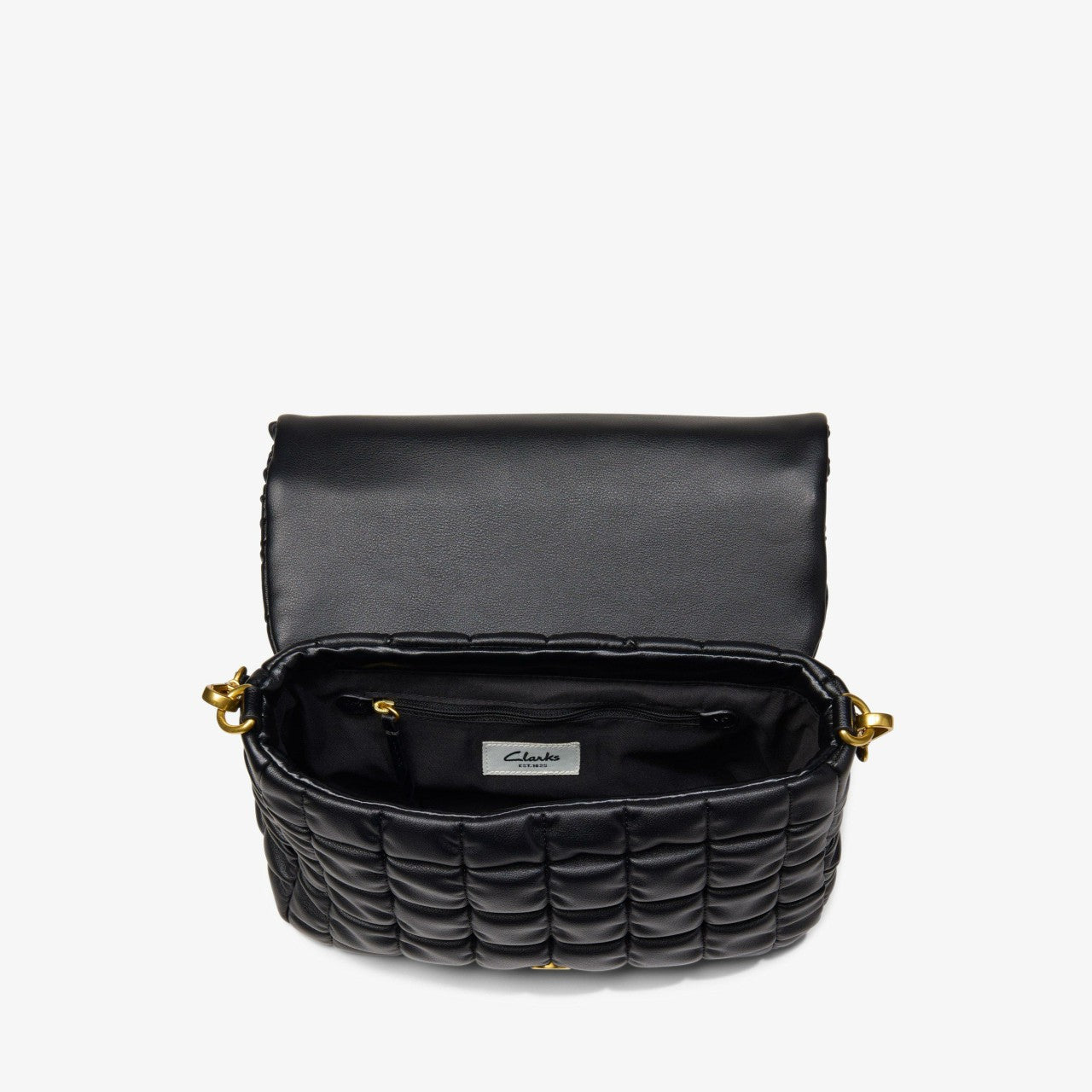 Quilted Cross Black | Clarks outlet - Women