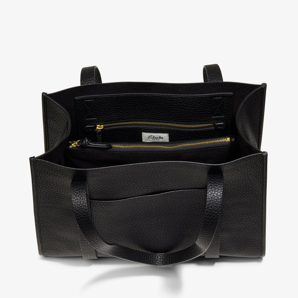 Shopper Tote Black | Clarks discount - Women