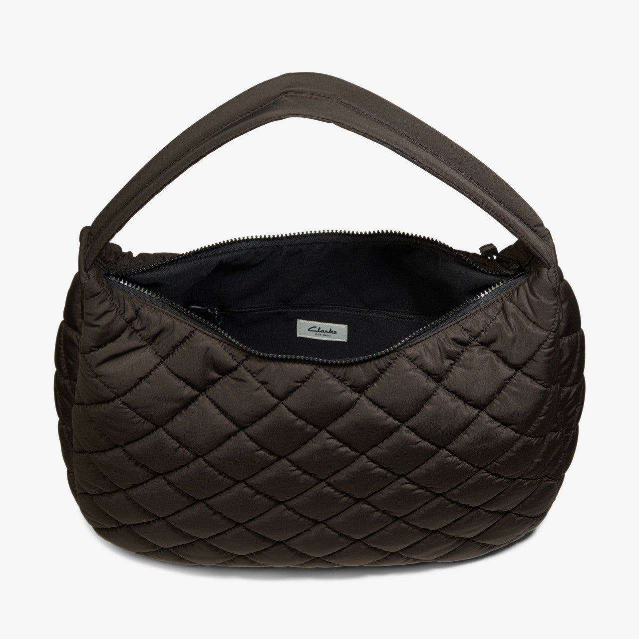Quilted Tote Dark Brown | Clarks on Sale - Women