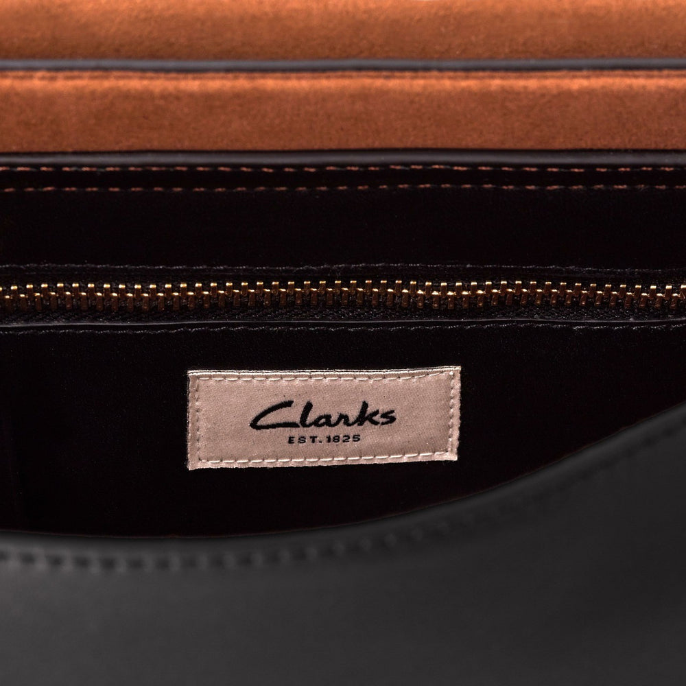 Twist Midi Black Leather | Clarks outlet - Women
