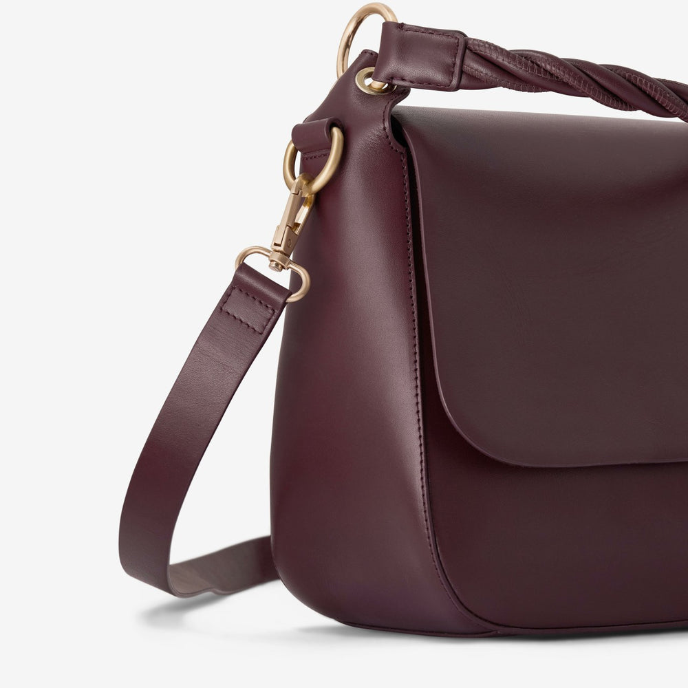 Twist Midi Burgundy Leather | Clarks discount - Women