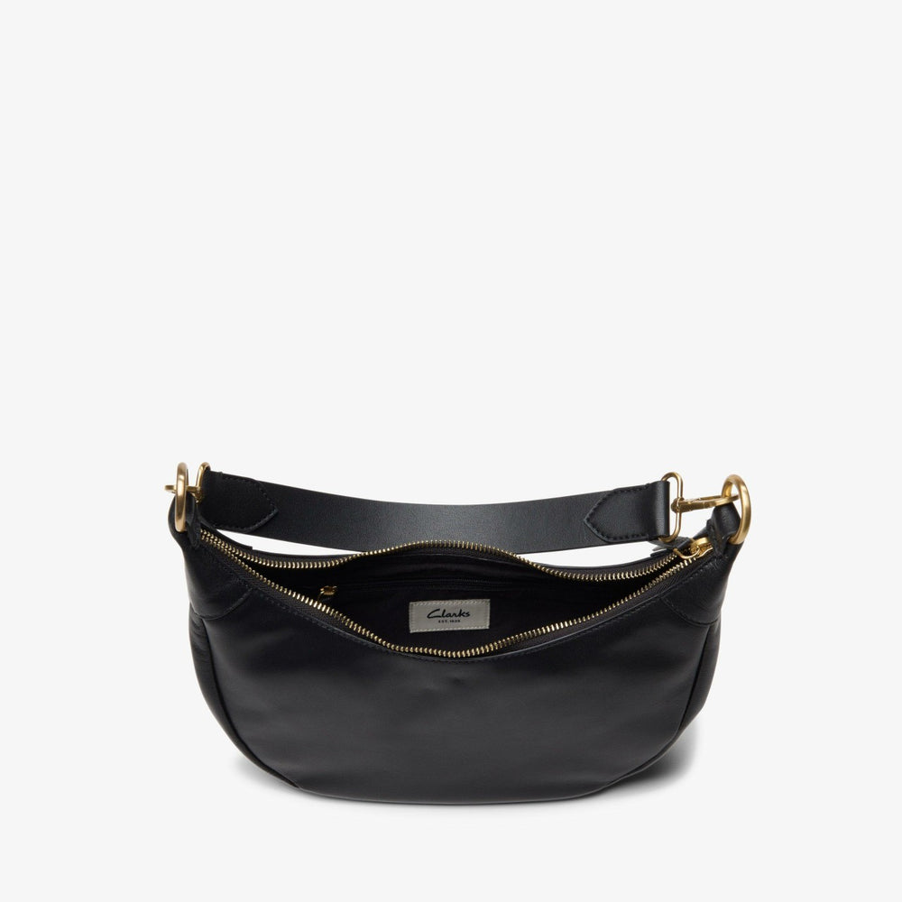 Willow Moon Mini Black Leather | Clarks for sale - Women