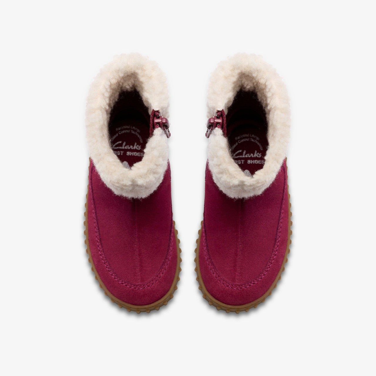 Cove Snug Toddler Berry Suede | Clarks Sale - Kids