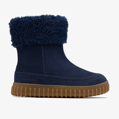 Cove Snug Toddler Navy Suede | Clarks for sale - Kids