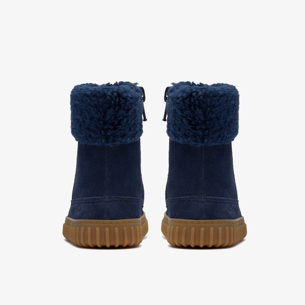 Cove Snug Toddler Navy Suede | Clarks for sale - Kids