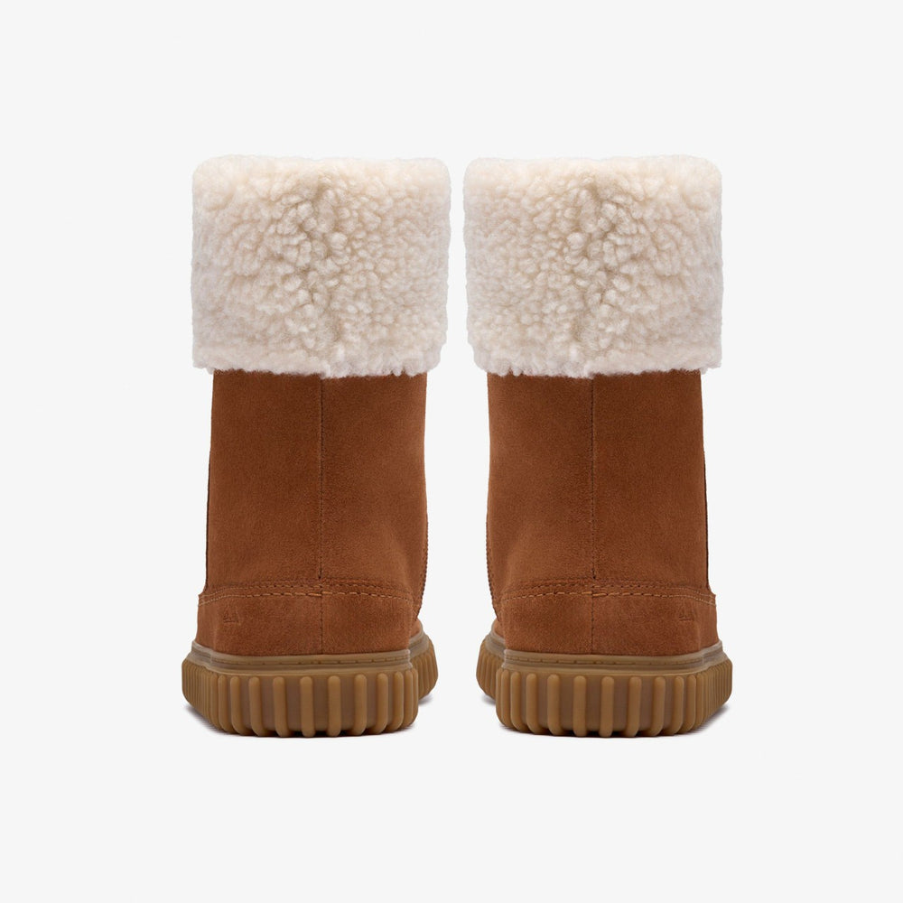 Cove Snug Kid Tan Suede | Clarks discount - Kids