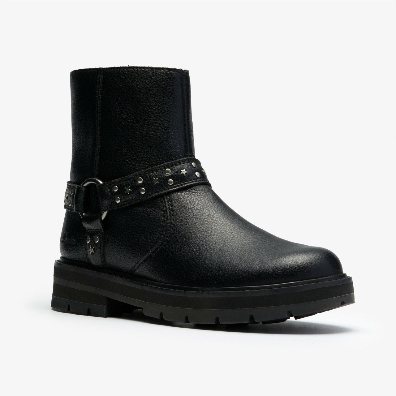 Prague Shine Kid Black Leather | Clarks online - Kids