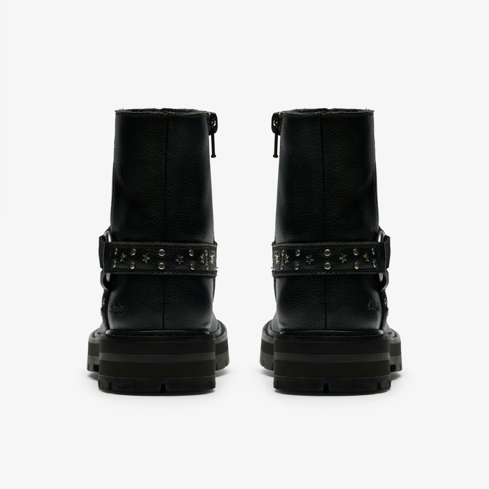 Prague Shine Kid Black Leather | Clarks online - Kids