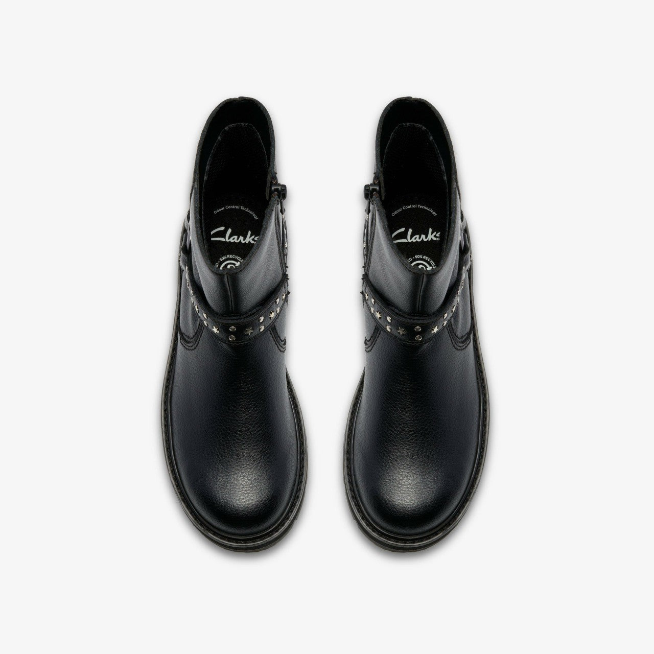 Prague Shine Kid Black Leather | Clarks online - Kids