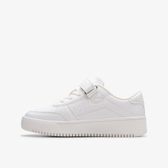 Barley Step Kid White / White | Clarks Sale - Kids