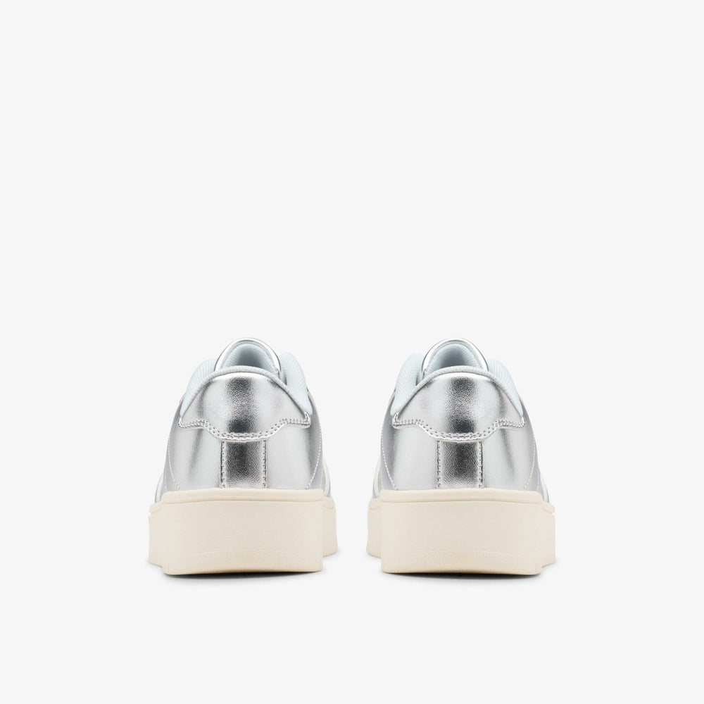 Barley Step Youth Silver Metallic | Clarks Sale - Kids