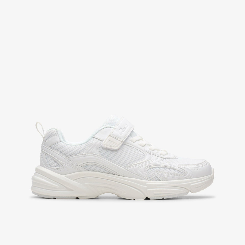 Crafton Move Kid White / White | Clarks online - Kids
