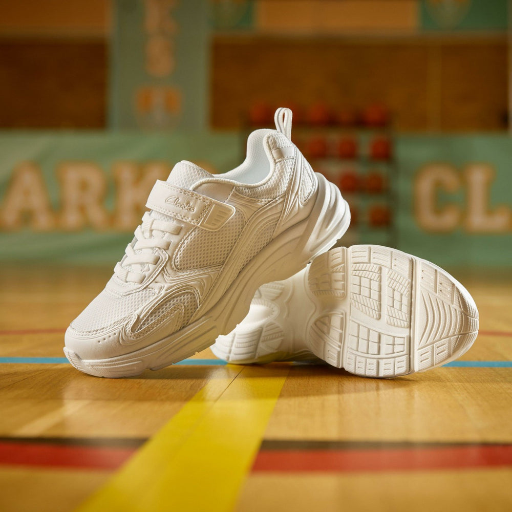 Crafton Move Kid White / White | Clarks online - Kids