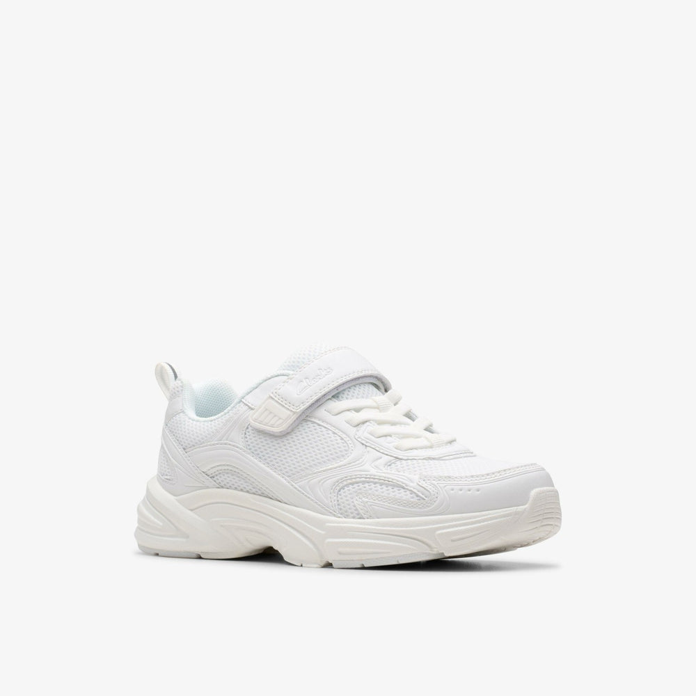Crafton Move Kid White / White | Clarks online - Kids