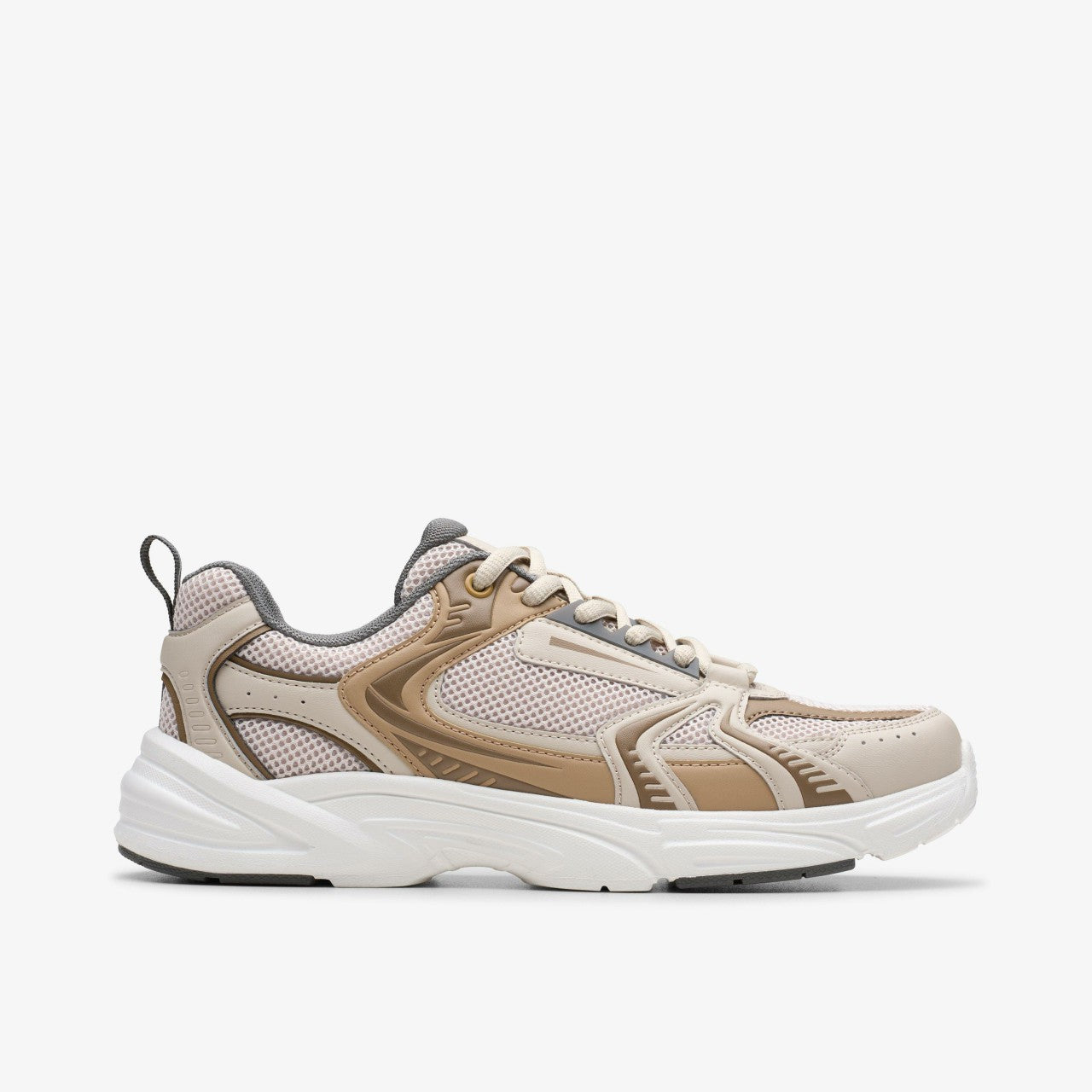 Crafton Move Youth Beige Combination | Clarks on Sale - Kids