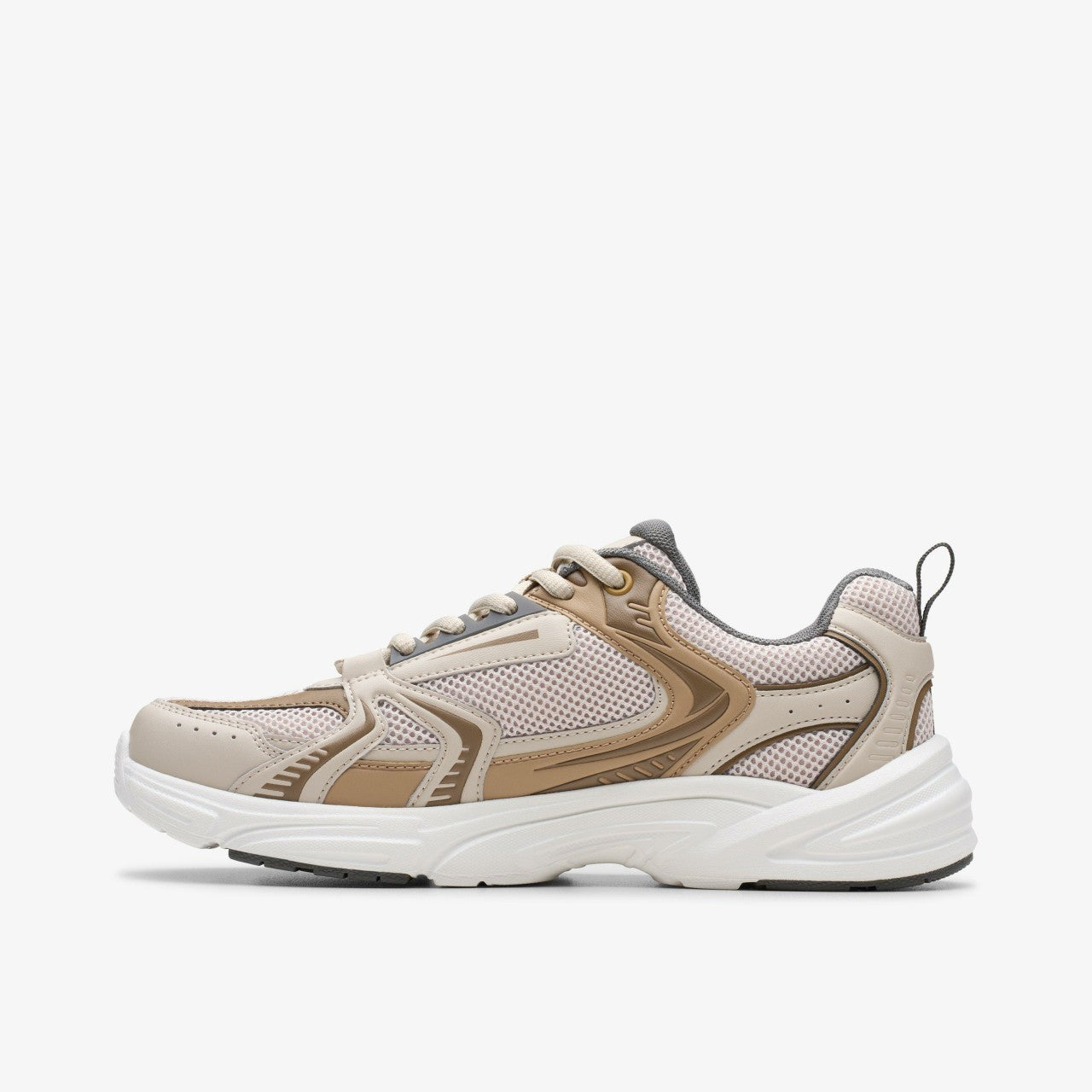 Crafton Move Youth Beige Combination | Clarks on Sale - Kids