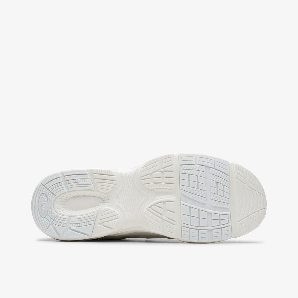 Crafton Move Youth White / White | Clarks for sale - Kids