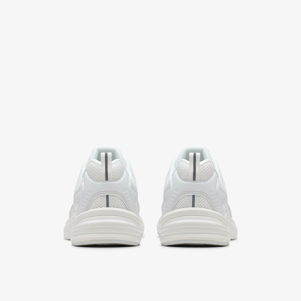 Crafton Move Youth White / White | Clarks for sale - Kids