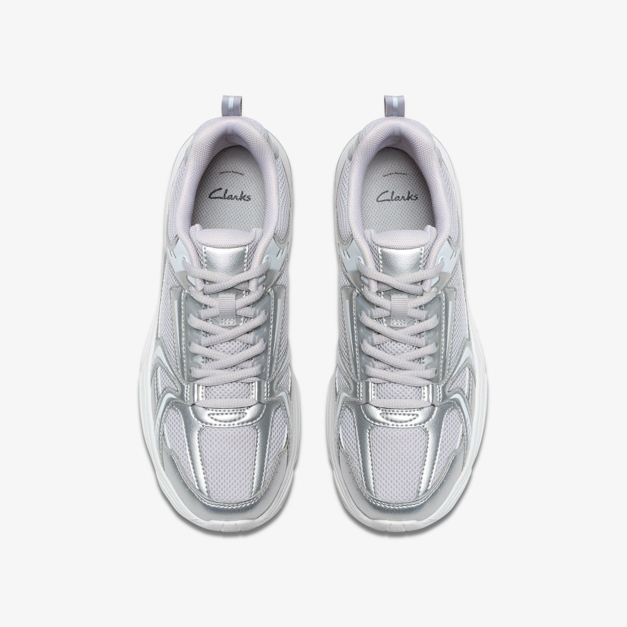 Crafton Move Youth Silver Metallic | Clarks discount - Kids